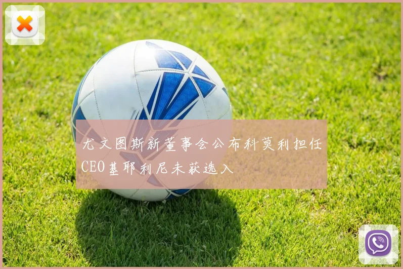 尤文图斯新董事会公布科莫利担任CEO基耶利尼未获选入